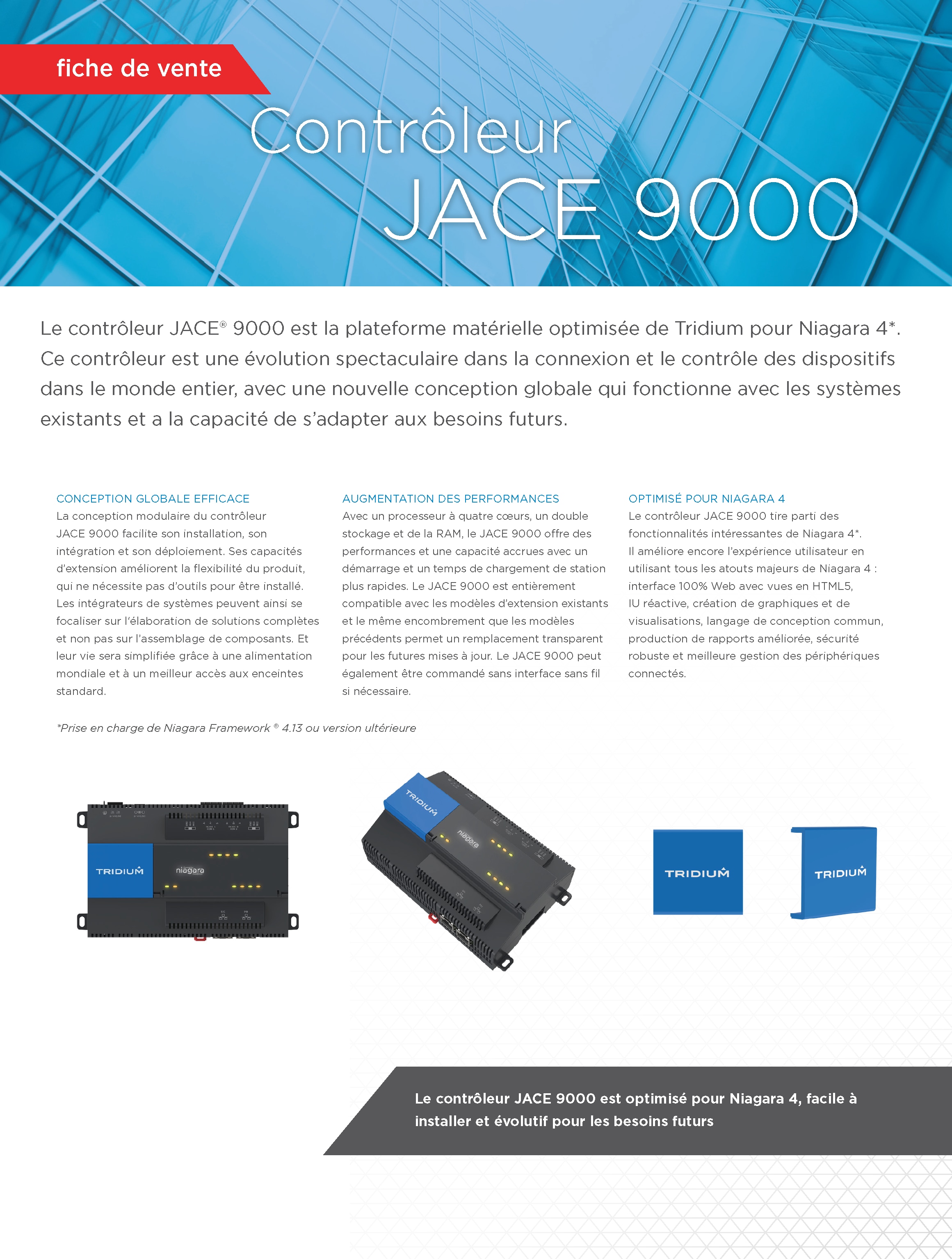 JACE 9000 Sell Sheet